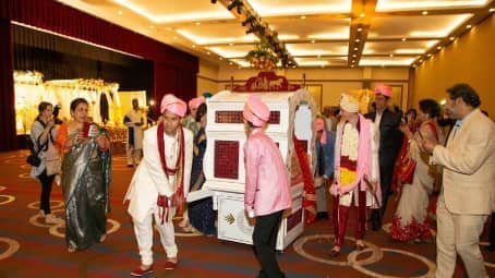 Doli on its way out of the ceremony in Pittsburgh PA