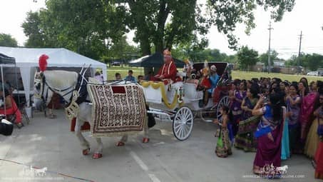 Our Indian Carriage during a special ceremony in North Royalton, OH