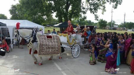 Our Indian Carriage during a special ceremony in North Royalton, OH