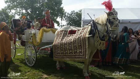 Our Indian Carriage during a special ceremony in North Royalton, OH