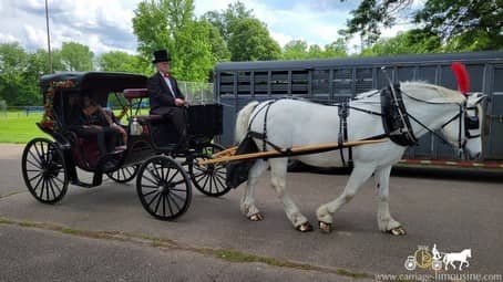 Our Princess Carriage before a prom in Penn Hills, PA.