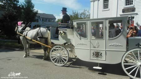 Royal Coach at a wedding in Hudson, OH