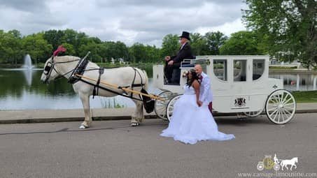 During a photo session with our Royal Coach in Hermitage, PA